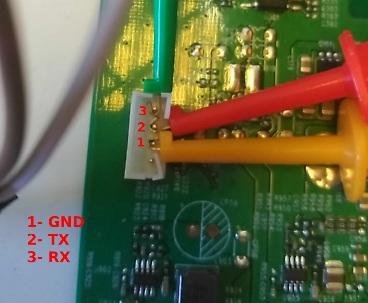 Pinout del router HGU Askey